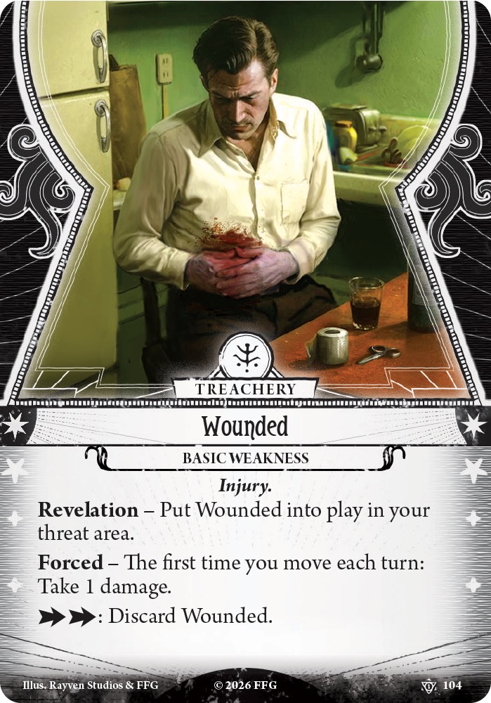 wounded